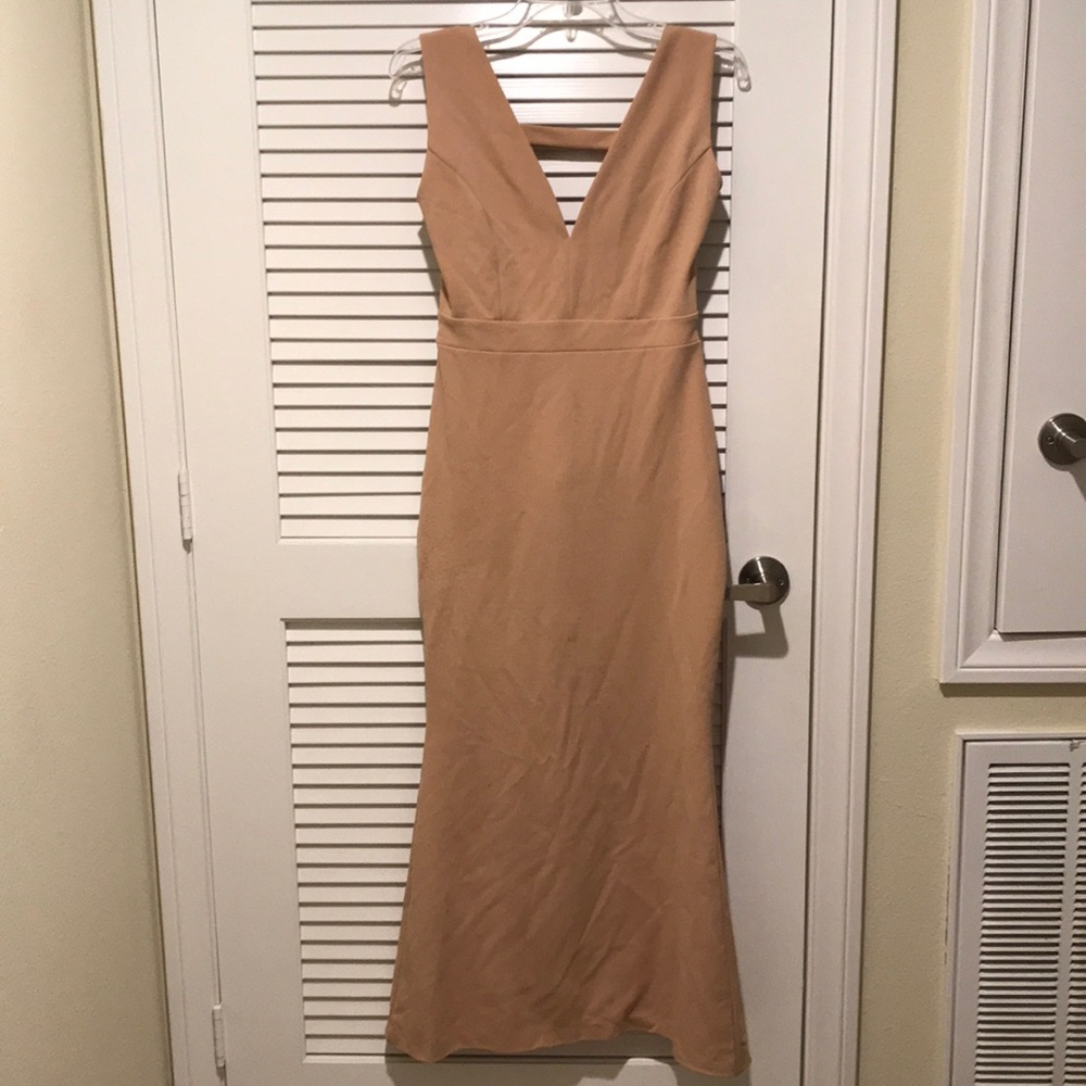 Nude/Tan Prom/Wedding Dress